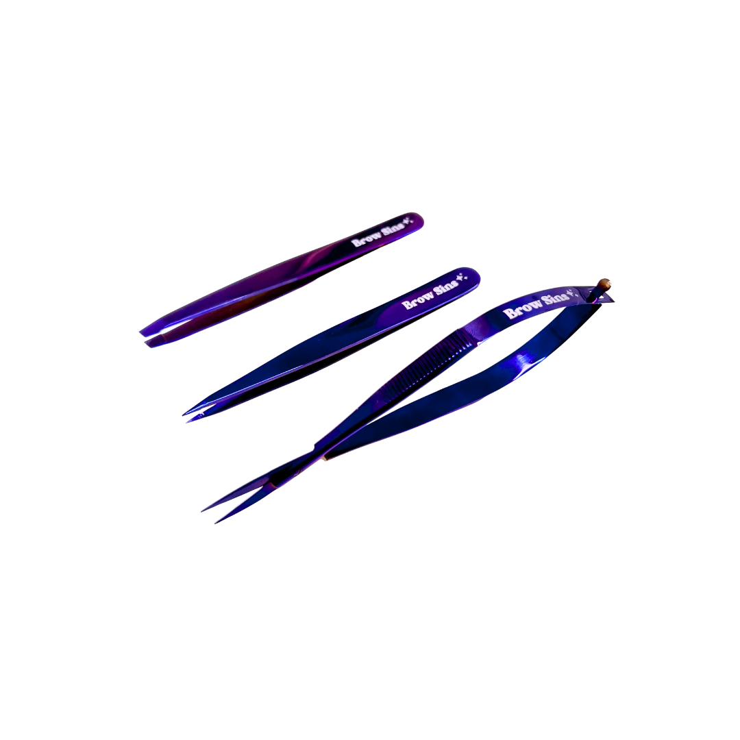 Amethyst Precision Brow Trio Set