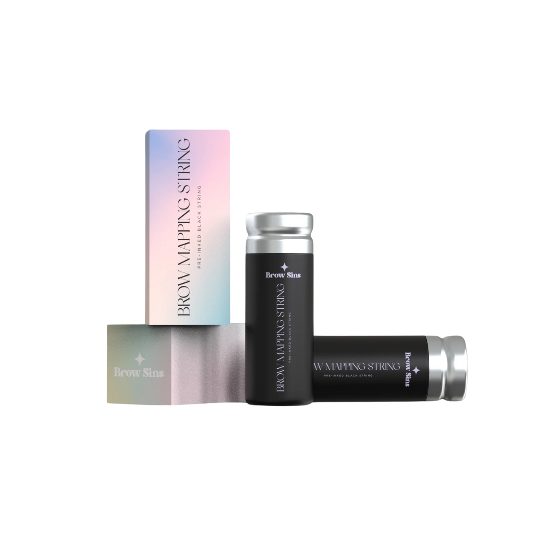 Black Pre-Inked Brow Mapping String