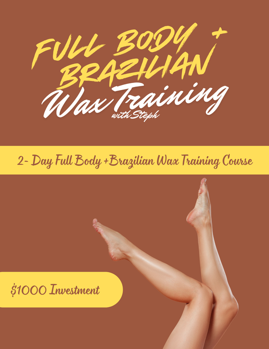 2-Day Full Body Wax & Brazilian Training with Steph